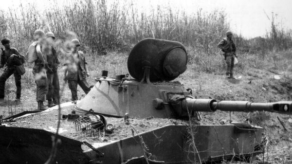 Xe tăng PT-76 tại Việt Nam - Sputnik Việt Nam