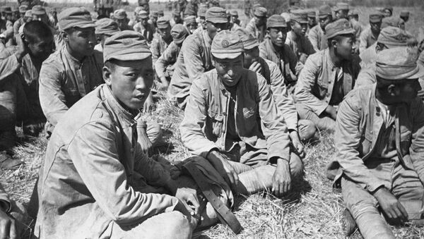Lính Nhật bị bắt làm tù binh gần sông Khalkhin Gol. Năm 1939 - Sputnik Việt Nam