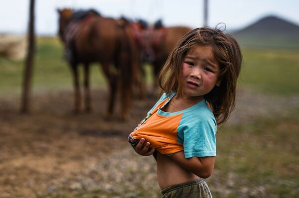 Cô gái ở Tsongzhin Boldog, Mông Cổ - Sputnik Việt Nam