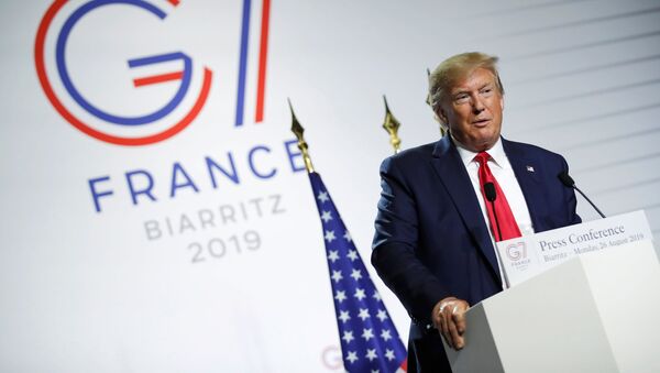 Donald Trump tại hội nghị thượng đỉnh G7 - Sputnik Việt Nam