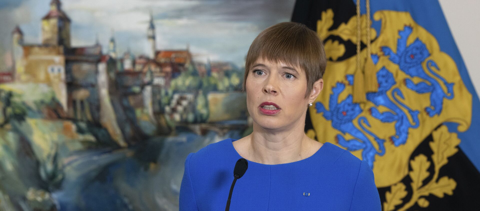 Tổng thống Estonia Kersti Kaljulaid - Sputnik Việt Nam, 1920, 30.08.2021