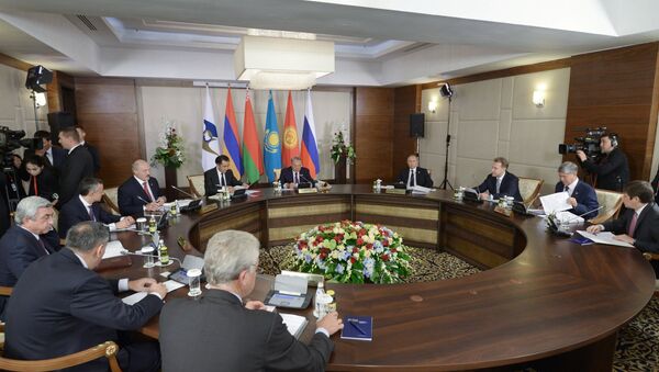 Phiên họp của Hội đồng kinh tế Á-Âu cấp cao - Sputnik Việt Nam