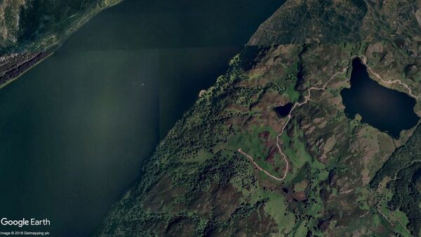Tượng quái vật hồ Loch Ness. - Sputnik Việt Nam