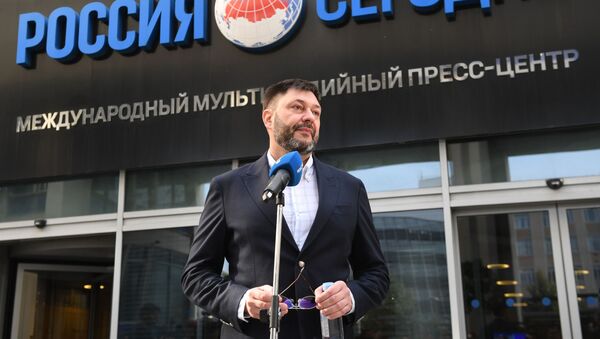 Người đứng đầu cổng thông tin RIA Novosti Ukraine, nhà báo Kirill Vyshinsky. - Sputnik Việt Nam