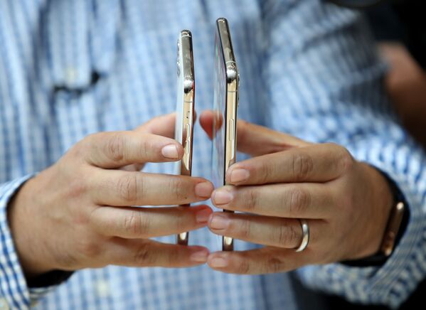 Trình diễn Apple iPhone 11 Pro mới ở California - Sputnik Việt Nam