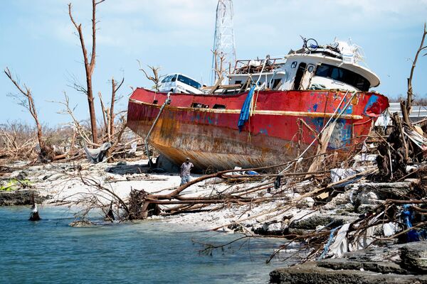 Hậu quả của cơn bão Dorian trên đảo Abaco, Hoa Kỳ - Sputnik Việt Nam