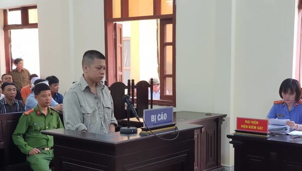 Bị cáo Lương Văn Tâm tại tòa. - Sputnik Việt Nam