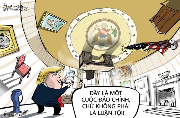 Donald Trump cáo buộc đảng Dân chủ cố gắng thắng cử thông qua luận tội Donald Trump cáo buộc đảng Dân chủ cố gắng thắng cử thông qua luận tội - Sputnik Việt Nam