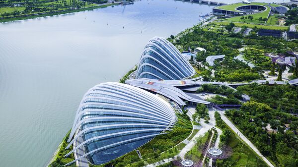 Phong cảnh Singapore nhìn tầm cao chim bay - Sputnik Việt Nam