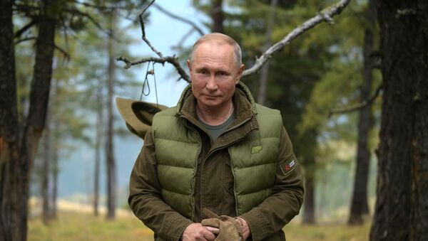 Tổng thống Liên bang Nga V. Putin tại Siberia - Sputnik Việt Nam