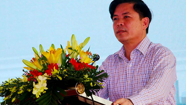Bộ trưởng Bộ GTVT Nguyễn Văn Thể phát biểu chỉ đạo các đơn vị thi công nâng cấp QL30 đoạn tuyến Cao Lãnh - Hồng Ngự. - Sputnik Việt Nam