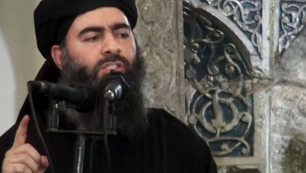 Thủ lĩnh IS Abu Bakra al-Baghdadi - Sputnik Việt Nam