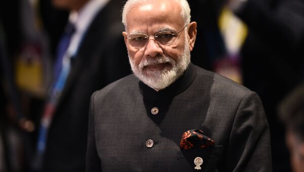 Thủ tướng Ấn Độ Narendra Modi tại Hội nghị thượng đỉnh ASEAN ở Thái Lan - Sputnik Việt Nam