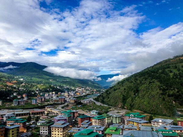 Quang cảnh làng quê ở Bhutan - Sputnik Việt Nam