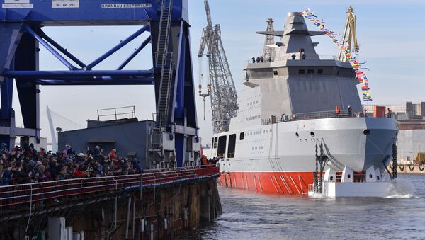 Ra mắt tàu tuần tra Ivan Papanin tại St. Petersburg - Sputnik Việt Nam