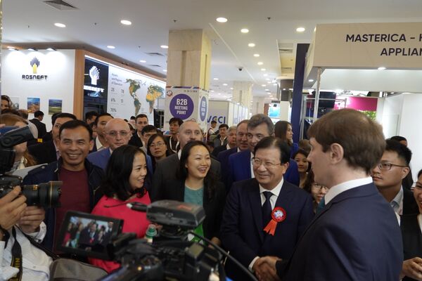 Liệu “Expo - Russia Việt Nam 2019” có tạo được “đòn bẩy” cho doanh nghiệp Nga khai thác thị trường Việt Nam? Liệu “Expo - Russia Việt Nam 2019” có tạo được “đòn bẩy” cho doanh nghiệp Nga khai thác thị trường Việt Nam? - Sputnik Việt Nam