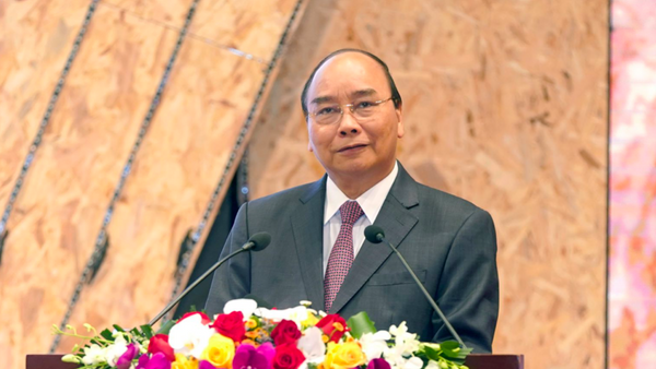 Thủ tướng Chính phủ Nguyễn Xuân Phúc phát biểu chỉ đạo tại Diễn đàn. - Sputnik Việt Nam