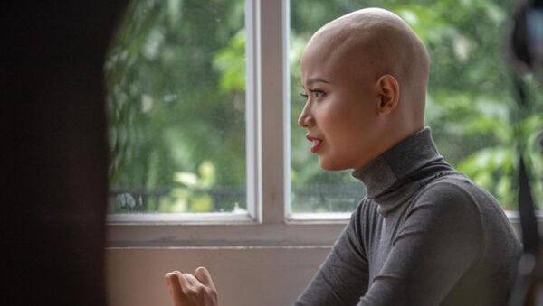 Phát hiện bị ung thư vú vào những năm tháng thanh xuân đẹp nhất là cú sốc lớn đối với Đặng Trần Thủy Tiên. - Sputnik Việt Nam