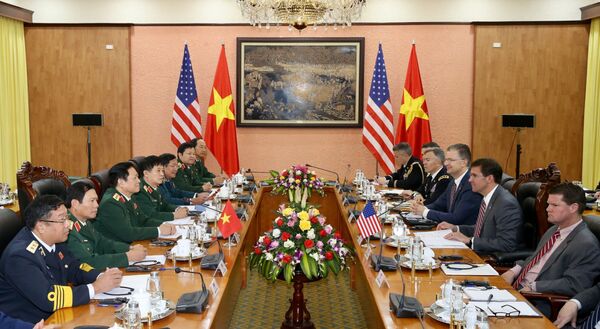 Bộ trưởng Quốc phòng Mỹ thăm chính thức Việt Nam Bộ trưởng Quốc phòng Mỹ thăm chính thức Việt Nam - Sputnik Việt Nam