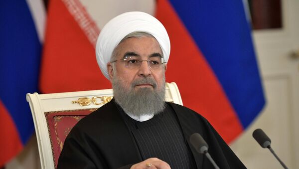 Tổng thống Iran, ông  Hassan Rouhani  - Sputnik Việt Nam