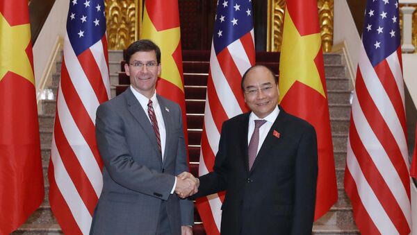 Thủ tướng Nguyễn Xuân Phúc tiếp Bộ trưởng Quốc phòng Hoa Kỳ Mark Esper - Sputnik Việt Nam