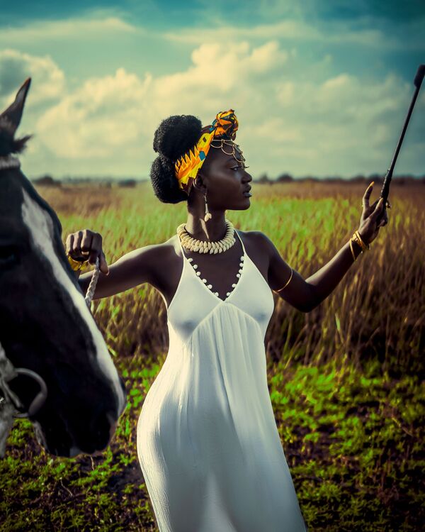 Bức ảnh Yaa Asantewaa của nhiếp ảnh gia Ghana, được giới thiệu tại cuộc thi The World's Best Photos of #Fashion2019 - Sputnik Việt Nam
