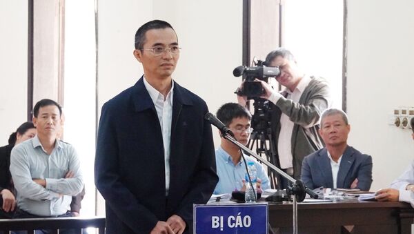  Bị cáo Đặng Anh Tuấn tại tòa.  - Sputnik Việt Nam