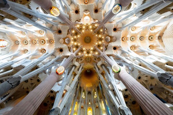 Bức ảnh Vương cung thánh đường Sagrada Familia ở Tây Ban Nha của Anumit Sasidharan, người vào chung kết cuộc thi Historic Photographer of the Year 2019 - Sputnik Việt Nam