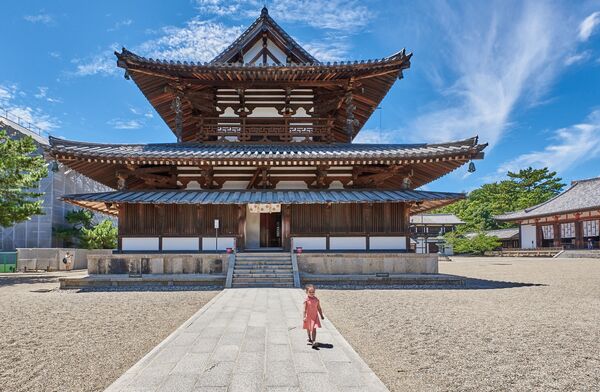 Bức ảnh ngôi chùa Phật giáo Horyu-ji ở Nhật Bản của Sara Rawlinson, người vào chung kết Historic Photographer of the Year 2019 - Sputnik Việt Nam