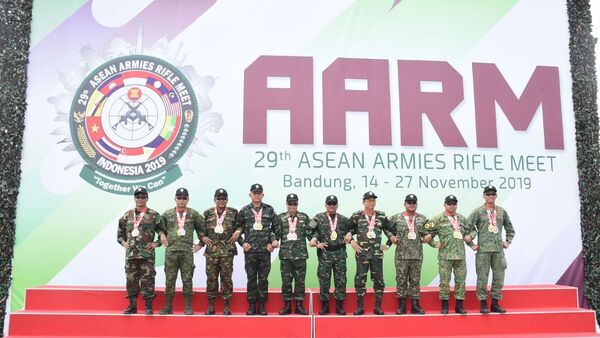 Đội tuyển Việt Nam đã có mặt tại AARM-29 để sẵn sàng cho giải thi đấu súng trường ASEAN lần thứ 29. - Sputnik Việt Nam