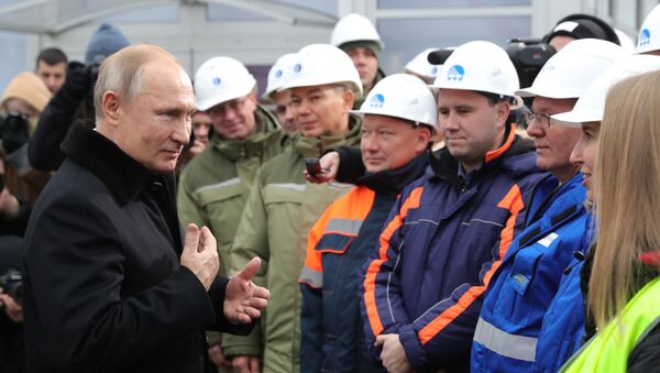 Tổng thống Putin khánh thành con đường cao tốc M-11 thu phí Moskva - St. Petersburg - Sputnik Việt Nam