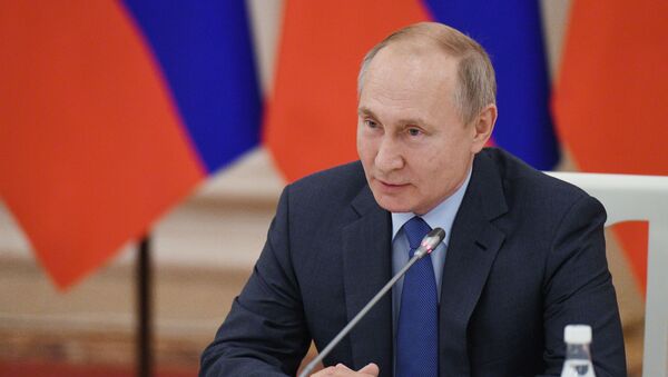 Chuyến thăm làm việc của Tổng thống Nga V. Putin tới Kabardino-Balkaria - Sputnik Việt Nam