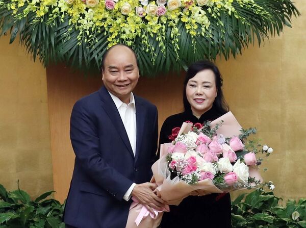 Chia tay Chính phủ, nguyên Bộ trưởng Y tế Nguyễn Thị Kim Tiến cảm ơn Đảng và Nhà nước Chia tay Chính phủ, nguyên Bộ trưởng Y tế Nguyễn Thị Kim Tiến cảm ơn Đảng và Nhà nước - Sputnik Việt Nam