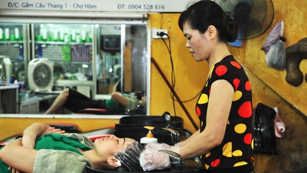 thợ làm tóc tại Hà Nội - Sputnik Việt Nam
