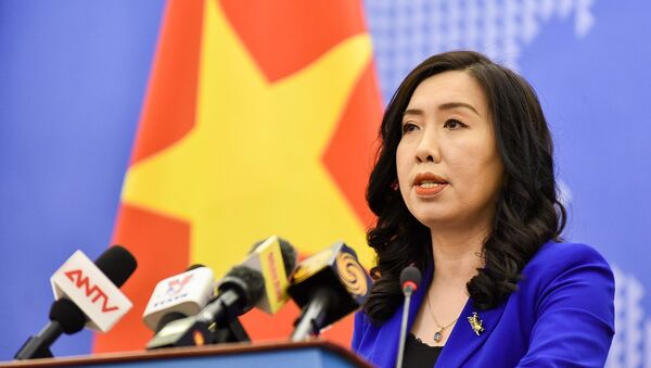Người Phát ngôn Bộ Ngoại giao Lê Thị Thu Hằng thông báo một số hoạt động đối ngoại của Việt Nam - Sputnik Việt Nam