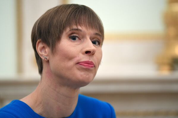 Tổng thống Estonia Kersti Kaljulaid, 49 tuổi - Sputnik Việt Nam