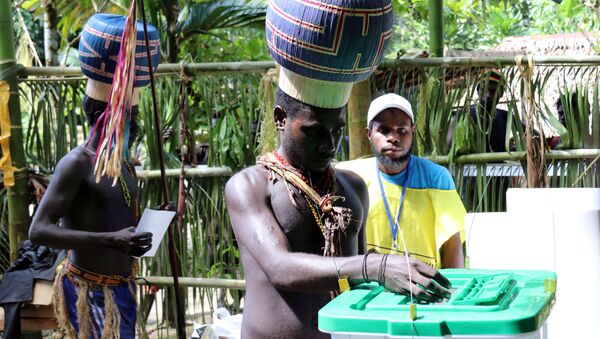 Cư dân của vùng Bougainville đã bỏ phiếu trong một cuộc trưng cầu dân ý - Sputnik Việt Nam