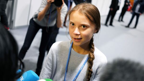 Nhà hoạt động môi trường Greta Thunberg - Sputnik Việt Nam