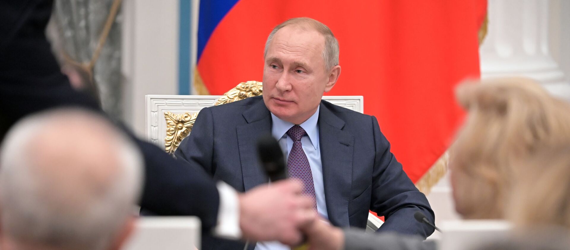 Tổng thống Nga Vladimir Putin gặp gỡ các giám sát viên nhân quyền khu vực - Sputnik Việt Nam, 1920, 11.12.2019