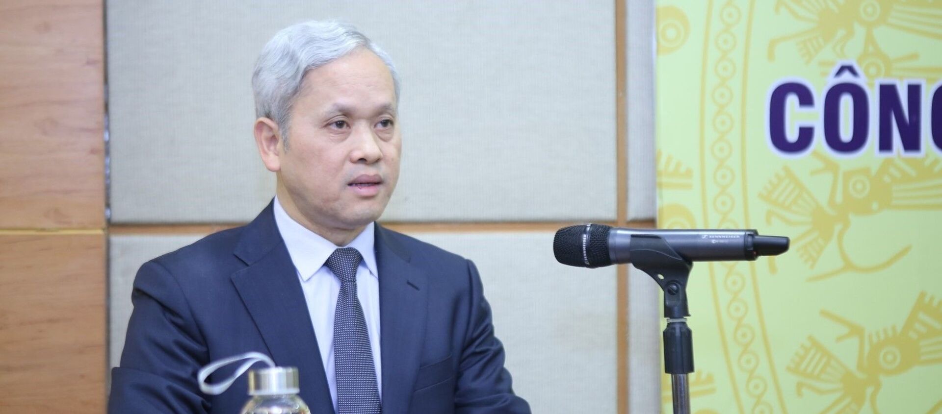 Tổng cục trưởng Tổng cục Thống kê Nguyễn Bích Lâm công bố kết quả đánh giá lại quy mô GDP giai đoạn 2010 - 2017 - Sputnik Việt Nam, 1920, 13.12.2019