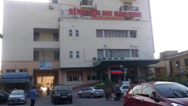 Bệnh viện Nhi Nam Định, nơi xảy ra vụ bê bối ăn bớt thuốc của bệnh nhi - Sputnik Việt Nam