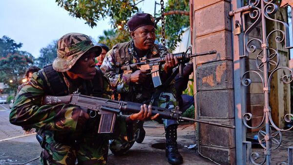 Những người lính Kenya tham gia vào việc loại bỏ các chiến binh Al-Shabab - Sputnik Việt Nam