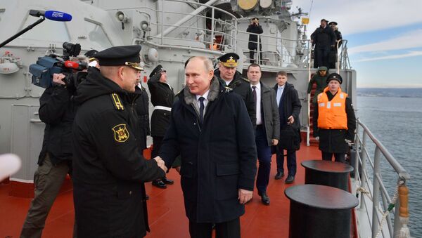 Сhuyến thăm của Tổng thống Nga Vladimir Putin tới Crưm - Sputnik Việt Nam