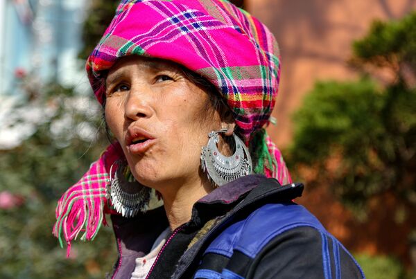 Người phụ nữ H'Mông ở tỉnh Lào Cai, Việt Nam - Sputnik Việt Nam
