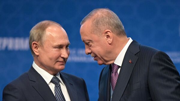 Chuyến thăm làm việc của tổng thống LB Nga Vladimir Putin tới Thổ Nhĩ Kỳ - Sputnik Việt Nam