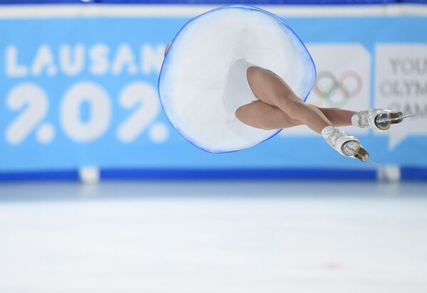 Vận động viên trượt băng nghệ thuật Apollinaria Panfilova tại Thế vận hội Mùa đông dành cho thanh niên 2020 - Sputnik Việt Nam