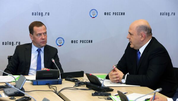 Dmitry Medvedev và Mikhail Mishustin. - Sputnik Việt Nam