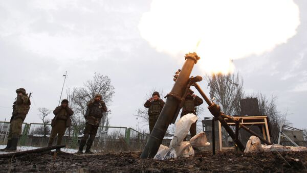 Ukraina bắn phá Donetsk  - Sputnik Việt Nam
