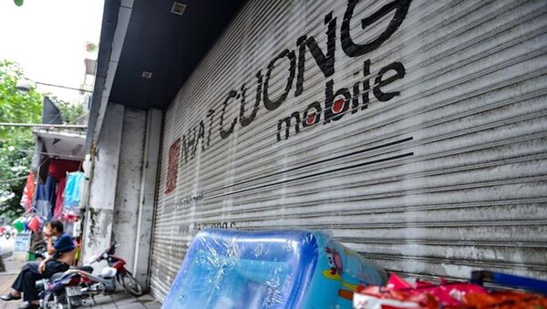 Nhiều cửa hàng thuộc hệ thống Nhật Cường đóng cửa. - Sputnik Việt Nam