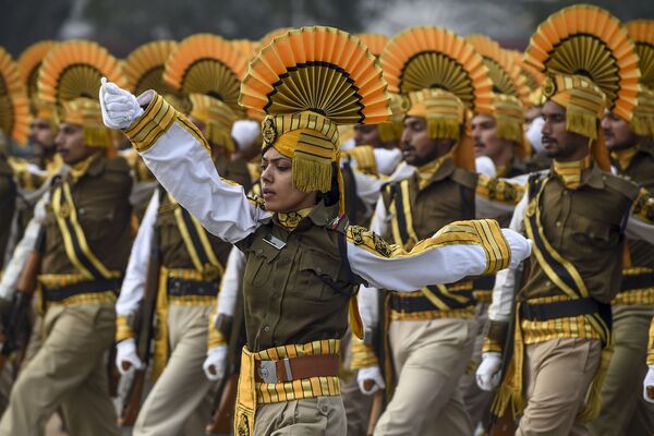 Quân nhân Ấn Độ tại cuộc diễu hành Ngày Quốc khánh - Sputnik Việt Nam